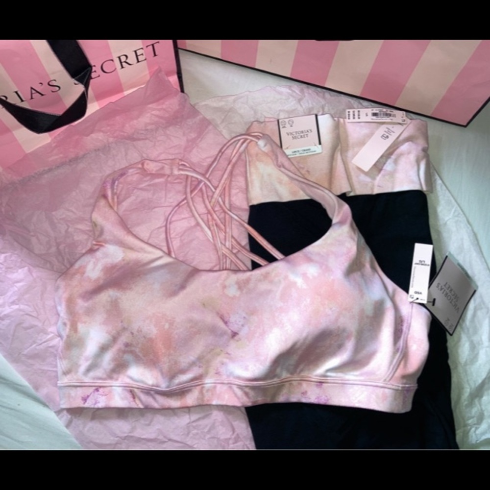 Victoria’s Secret Sports bra and Yoga pants set